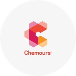 Chemours logo on light background
